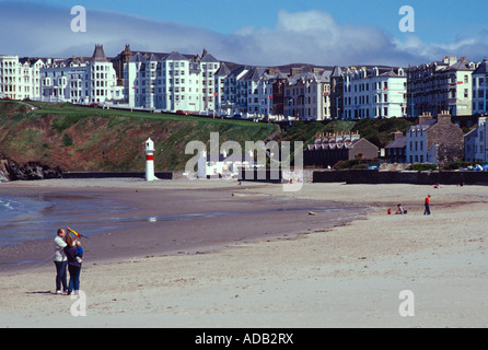 Port Erin Meer Strand Sommer Insel Man uk gb Stockfoto