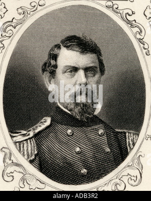 William Joseph Hardee, Old Reliable, 1815 - 1873. Amerikanischer General in der konföderierten Armee während des amerikanischen Bürgerkrieges. Stockfoto