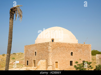 Die Moschee von Sultan Ibrahim in der venezianischen Festung von Rethymnon / Crete / Griechenland Stockfoto