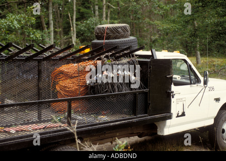 Öl- und Gasförderung Stockfoto