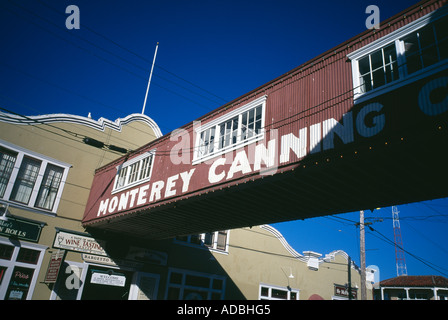 Monterey Bay Konservenfabrik Cannery Row Kalifornien USA Stockfoto