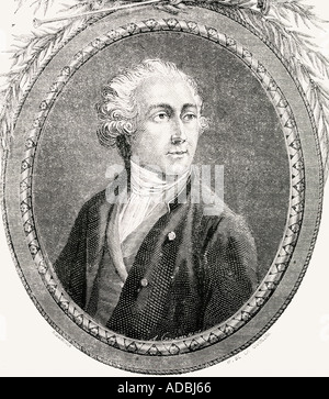 Antoine-Laurent de Lavoisier, aka Antoine Lavoisier, 1743 - 1794. Französischen Adligen und Chemiker Stockfoto