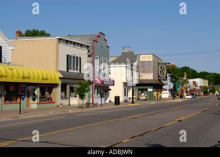 Saint Ignace Michigan obere Halbinsel MI Stockfoto