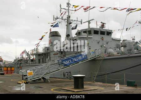 Trafalgar 200 feiern und International Fleet Review und internationales Festival des Meeres Portsmouth England GB UK 2005 Stockfoto