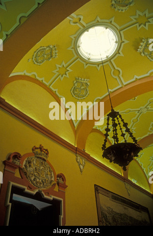 Flur, der Alcazar, Alcazar, Royal Palace, der Stadt Sevilla, Sevilla, Sevilla Provinz, Spanien, Europa Stockfoto