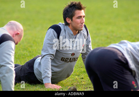 Gavin Henson professionelle Rugby-union-Spieler Fischadler, Wales und British and Irish Lions Stockfoto