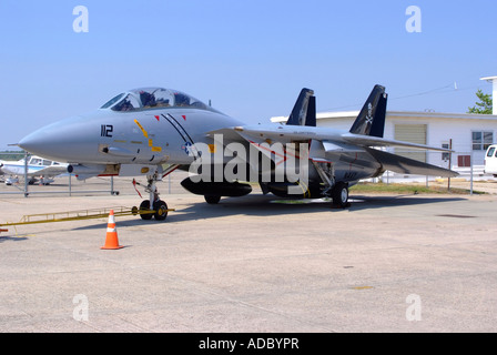 Grumman f-14 Tomcat Kampfflugzeuge am Naval Air Station Wildwood Luftfahrt Museum Cape kann New Jersey USA Amerika Stockfoto