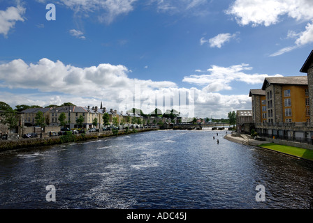 River Moy, Ballina, Co. Mayo, Irland Stockfoto