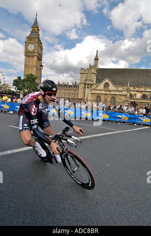 Jens Voigt (Deutschland) Team CSC Prolog Parliament Square, Tour de France 2007 Stockfoto