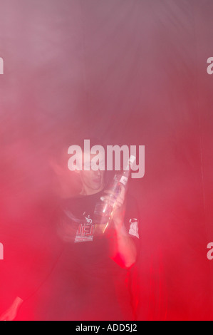 Barmann-Fähigkeiten-show Stockfoto