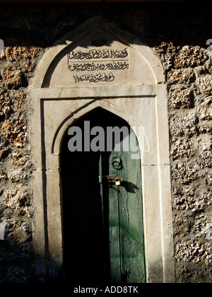 Die Koski Mehmed Pasa Moschee in 1617 gebaut ist offen für Besucher in Mostar Bosnien und Herzegowina Stockfoto