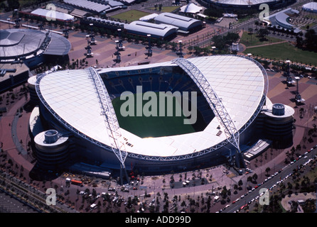 Stadion Australia Olympic Park Sydney Australia Antenne Stockfoto