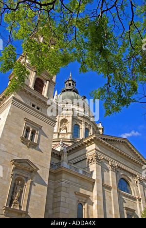 Budapest, Ungarn. St.-Stephans Basilika (Szent Istvan Bazilika; 1905) Stockfoto