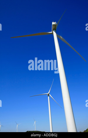 Wind-Generatoren. Lleida, Spanien Stockfoto