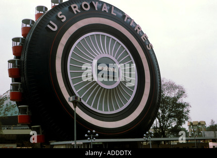 1964 New York Welten Fair U S Royal Reifen Pavillon Stockfoto