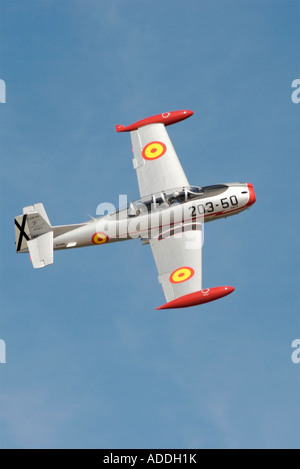 Hispano HA-200 Saeta Spanien 1955 während eines FIO-Flug-Ausstellung Stockfoto