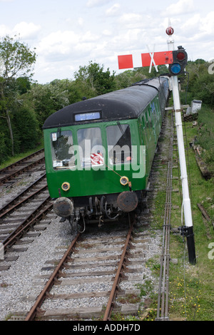 Stationäre Dieselmotoren und signal Stockfoto