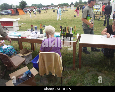 Dorffest Butley Flower Show Suffolk England Stockfoto