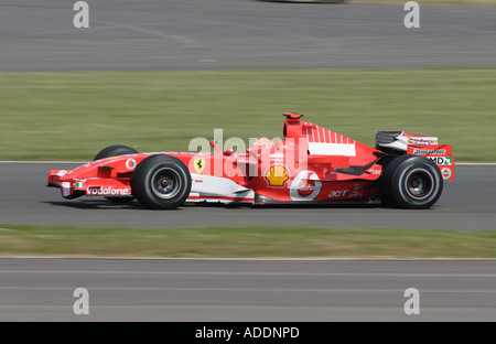 Michael Schumacher Ferrari britische F1 Grand Prix Silverstone Juni 2006 Stockfoto