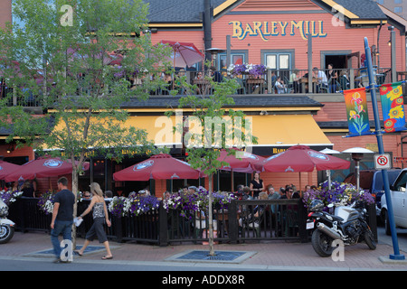 Kanada Alberta Calgary Eau Claire Markt Stockfoto