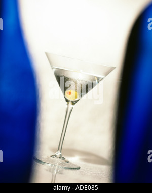 Alkoholisches Getränk Martini Stockfoto