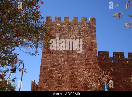 Blick auf das Castelo de Silves Castle Algarve Iberia Portugal Europa Stockfoto