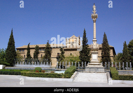 Charakteristischen Blick auf Granada Andalusien Andalusien España Spanien Iberia Europa Stockfoto