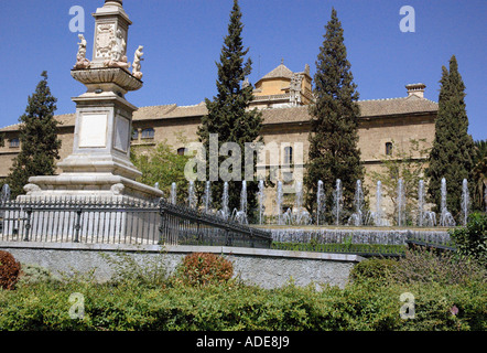 Charakteristischen Blick auf Granada Andalusien Andalusien España Spanien Iberia Europa Stockfoto