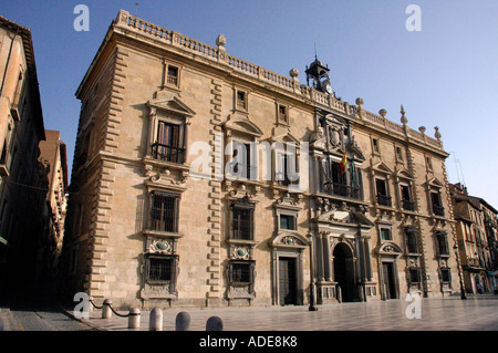 Blick auf charakteristische Gebäude Granada Andalusien Andalusien España Spanien Iberia Europa Stockfoto