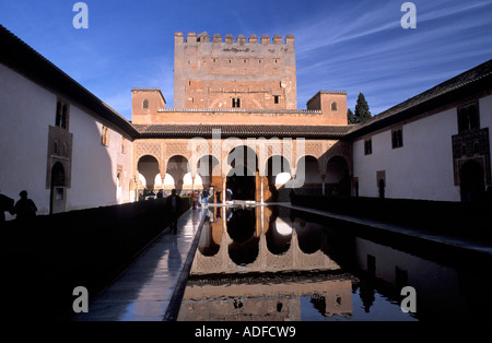 Alhambra Granada autonome Region Andalusien-Spanien-Europa Stockfoto