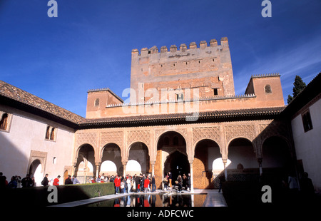 Alhambra Granada autonome Region Andalusien-Spanien-Europa Stockfoto