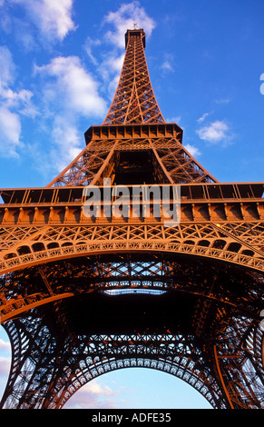 Frankreich Paris den Eiffelturm Stockfoto