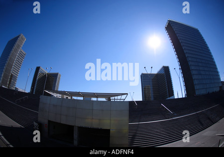 Bibliothèque Nationale de France in Paris Stockfoto