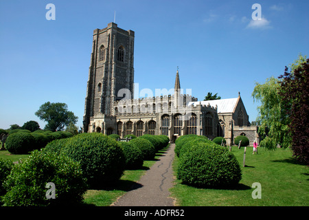 Kirche St. Peter & St. Paul, Lavenham. Suffolk, England Stockfoto