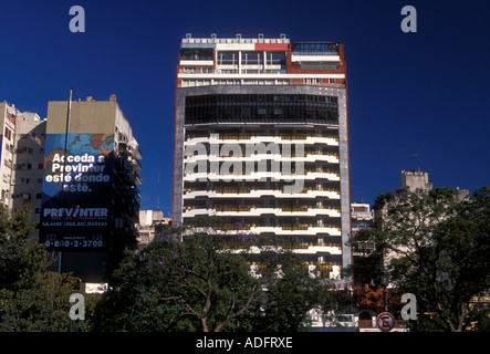 Apartment Gebäude, Recelota Bezirk, Buenos Aires, Provinz Buenos Aires, Argentinien, Südamerika Stockfoto