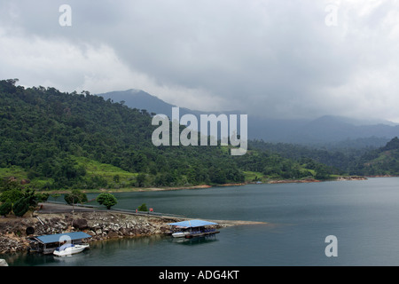 Lake Kenyir in Terengganu, Malaysia. Stockfoto