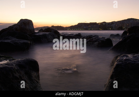 Europa Spanien Andalusien Almunecar Stockfoto