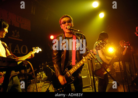 Punk-Band tritt in Peking 4. August 2007 Stockfoto