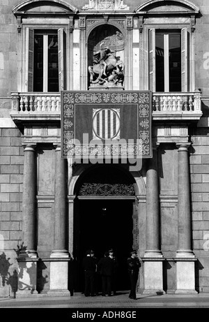 Palau De La Generalitat de Catalunya. Stockfoto