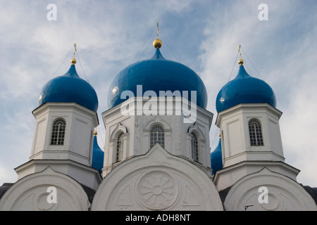 Heiligen Bogolyubovo Kloster, Kirche in der Ehre 1352 der Heiligen Mutter Gottes, Bogolyubovo, Vladimir oblast, Russland. Stockfoto