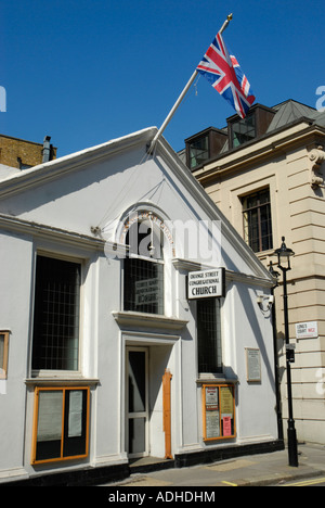 Orange Street kongregationalistische Kirche London England Stockfoto