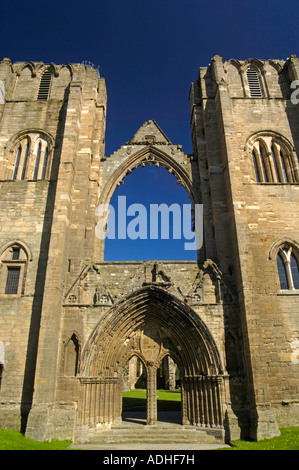 Elgin Cathedral West Eingang Moray Grampian Region Schottland Stockfoto