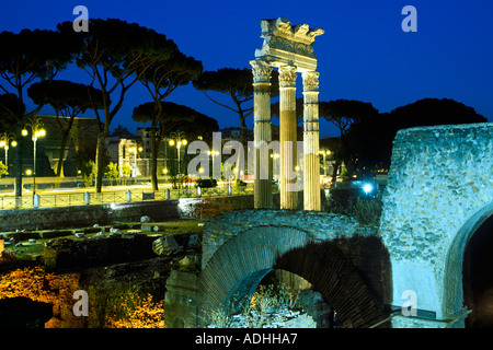 VIA DEI FORI IMPERIALI ROM Stockfoto