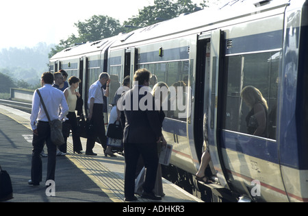 Bahnhof Warwick Parkway, UK Stockfoto