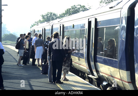 Bahnhof Warwick Parkway, UK Stockfoto