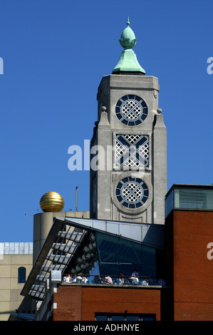 Oxo Tower und Restaurant South Bank Fluss Themse London Stockfoto