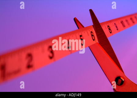 Abbau von Bürokratie Stockfoto