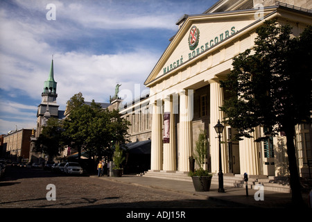 Rue Saint-Paul, Old Montreal, Kanada Stockfoto