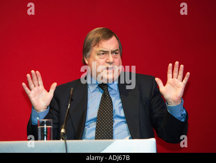 John Prescott ex-Vizepremier GB Oktober 2004 Stockfoto