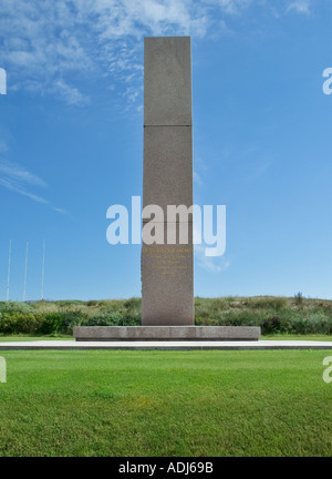 Amerikanische Soldaten Gedenkstätte am Utah Beach Normandie Frankreich Stockfoto